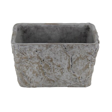 Gardencontrol 5 lbs Rectangular Cement Planter GA2546501